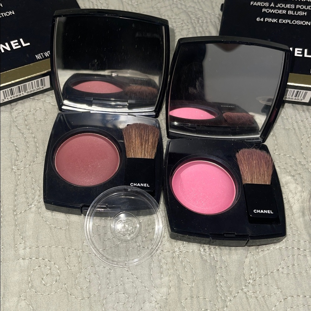 CHANEL Joues Contraste Blush Duo - Pink and Plum - Picture 3 of 5